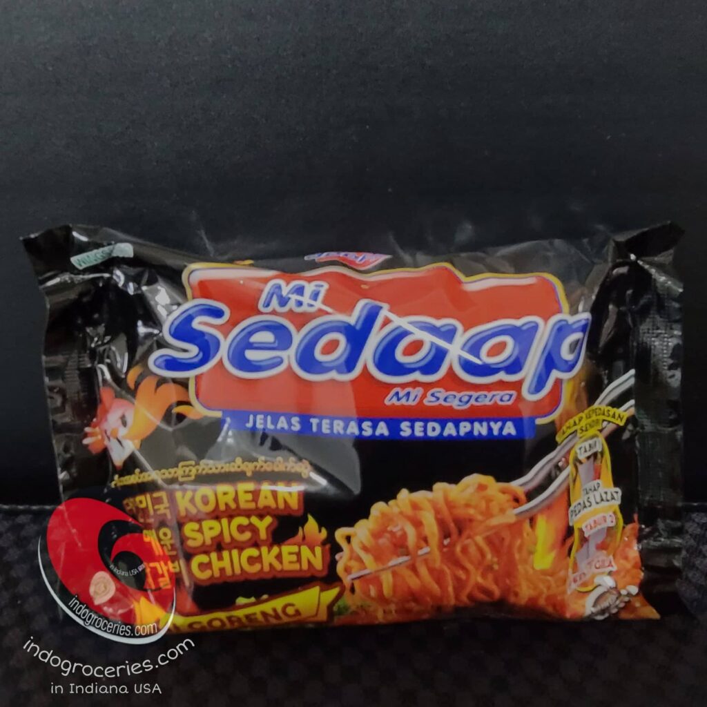 Mie Sedaap Goreng Korea Cheese Buldak Spicy – 86 gr (3.03 oz) – Indo ...