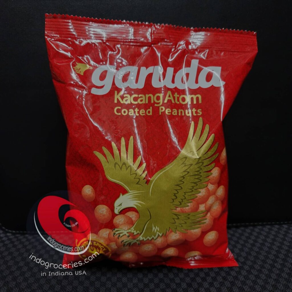 Garuda Kacang Atom Pedas Spicy Coated Nuts – 230 Grams 8 1 Oz