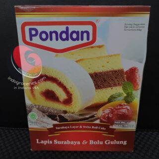 Pondan Lapis Surabaya & Bolu Gulung (Surabaya Layer Cake Mix) - 14.1 oz
