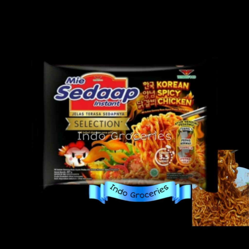 Indo Groceries | Mie Sedaap Goreng Korea Spicy Chicken (Korean Spicy