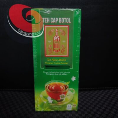 Cap Botol Jasmine Green Tea Bag - 25 ct (50gr / 1.76 oz)