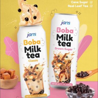 Jans Boba Milk Tea Classic - 500 ml