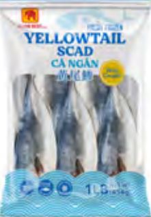 Frozen Asian Best Frozen Yellowtail Scad (Wild Caught) - 1 lb