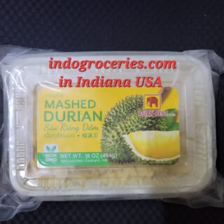 [Buy 1 GET 1 FREE] Frozen Asian Best Mashed Durian - 1 lb (Mohon baca diskripsi)