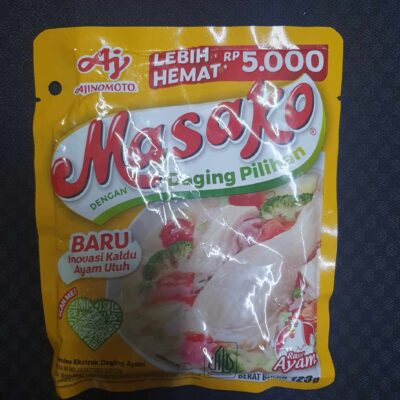 Ajinomoto Bumbu Kaldu Masako Rasa Ayam - 123 grams