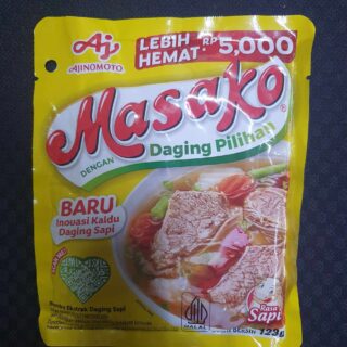 Ajinomoto Bumbu Kaldu Masako Rasa Sapi - 123 grams