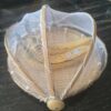 Tudung Saji Bambu With Cover - Small (~11.5 inches in Diameter) - Image 2
