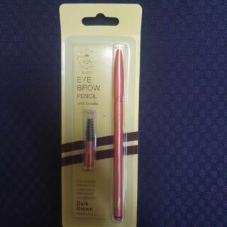 Viva Cosmetics Eyebrow Pencil (Pensil Alis) w/ Spoolie Original/Asli - Dark Brown (Coklat Tua) - 1.3 g
