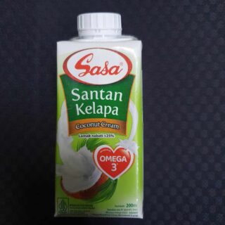Sasa Santan Kelapa (Coconut Cream) - 200 ml (6.76 fl oz)