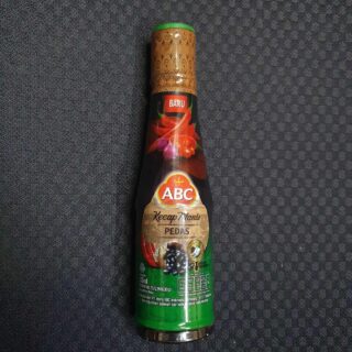 ABC Kecap Manis Pedas (Spicy Sweet Soy Sauce) Small Plastic Bottle - 135 ml
