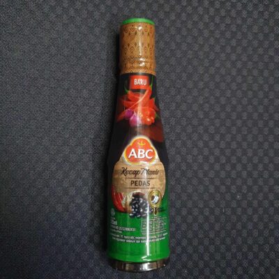 ABC Kecap Manis Pedas (Spicy Sweet Soy Sauce) Small Plastic Bottle - 135 ml