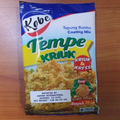 Kobe Tepung Tempe Goreng Kriuk (Soybean Cake Fritter Mix) - 70g