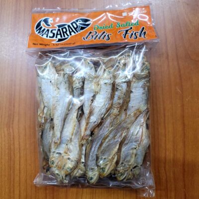 Masarap Dried Salted Billis Fish ( Ikan Billis ) - 100 grams (3.5 oz)