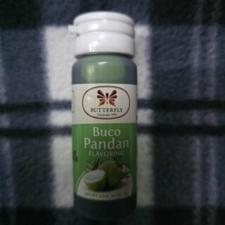 Butterfly Buco Pandan Flavoring - 25 ml (0.8 oz)