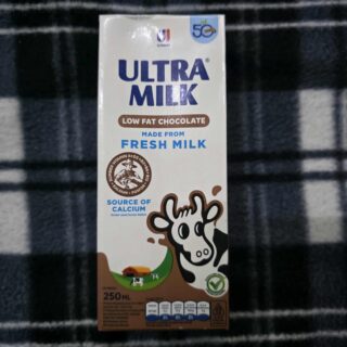 Susu Ultra Milk Low Fat Chocolate - 250 ml (8.45 fl oz)