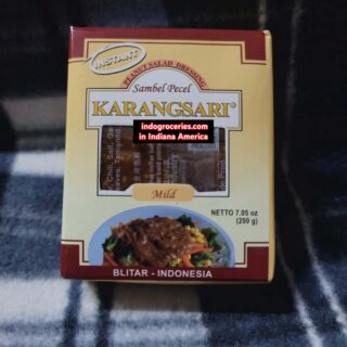 [Kotak] Karangsari Sambel Pecel / Saos Kacang Tidak Pedas (Mild Peanut Sauce) - 200gr (7 oz)