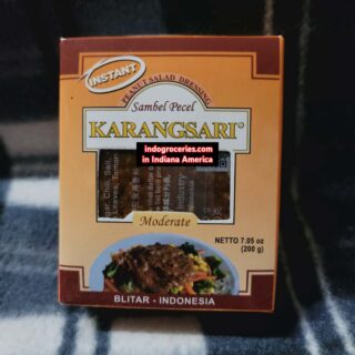 [Kotak] Karangsari Sambel Pecel / Saos Kacang Pedas Sedang / (Moderate Spicy Peanut Sauce) - 200gr (7 oz)