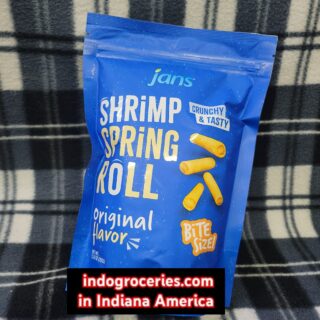 Jans Spring Roll Shrimp (Sunpia Udang) Original Flavor - 5.29 oz