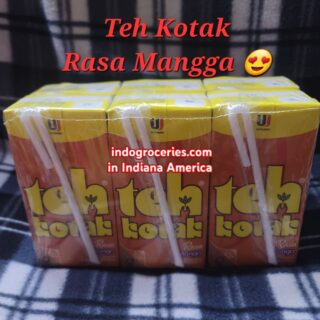 [50% OFF] Teh Kotak Jasmine Tea box - Mango Flavor (10 fl oz/piece)